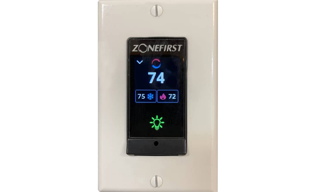 ZoneFirst Introduces Thermostat-Light Switch Combo